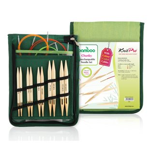Sada vymeniteľných ihlíc KnitPro Bamboo Deluxe